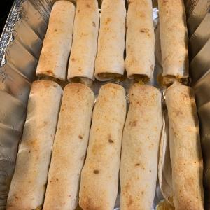 Baked Chipotle Chicken Flautas image