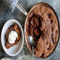 Warm Fig and Chocolate Sponge Cake image