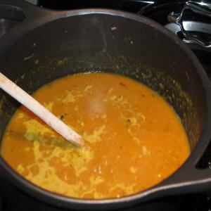 Curried Butternut Squash Soup image