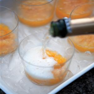Champagne-And-Orange Granita Cocktail_image