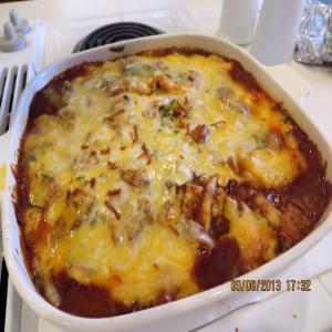 Delicious Enchilada Layered Dish_image