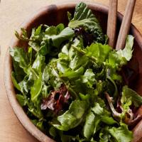 Green Salad with Creamy Mustard Vinaigrette_image