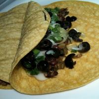 Black Bean, Zucchini, & Olive Tacos image