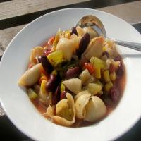 Family Favorite Healthy Minestrone Soup! image