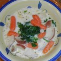 Easy Creamy Ranch Chicken Potato Soup #RSC_image