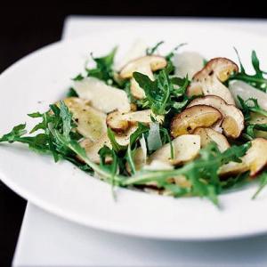 Cep, rocket & Parmesan salad_image