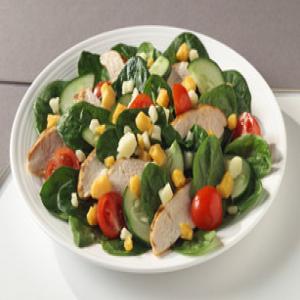 Colby Jack, Chicken & Spinach Salad_image