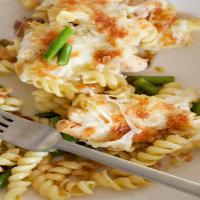 Mozzarella, Chicken and Asparagus Pasta Recipe - (4.5/5)_image