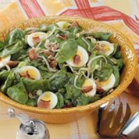 Bean Sprout Spinach Salad_image
