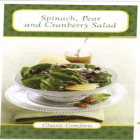 spinach ,pear and cranberry salad Recipe - (4.5/5)_image