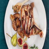 Grilled Pork Chops with Rosemary Gremolata image