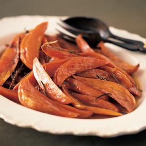 Candied Sweet Potatoes with Rosemary_image