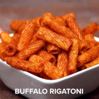 Buffalo Rigatoni Pasta Chips Recipe by Tasty image