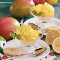 Mango Lemon Sorbet image