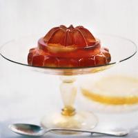 Champagne Gelatin with Peaches and Plums_image