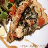 Chicken and Spinach Pizza_image