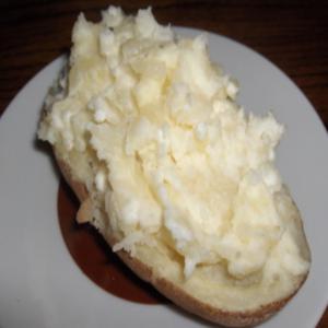 Twice Baked Potatoes/ Microwave image