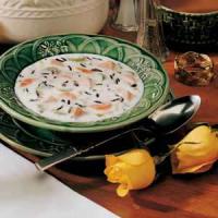 Creamy Wild Rice Soup image