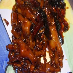 Ginger Glazed Chicken Feet With Brown Sugar and Soy_image