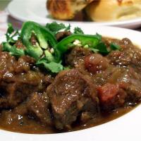 Beef, Green Chili and Tomato Stew image