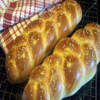 Braided Challah Bread (Bread Machine) image