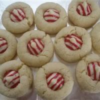 Candy Cane Kiss Cookies_image