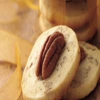 Pecan Wafer Cookies image
