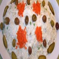 Salad-e Oliveh -Persian Potato, Egg, Chicken Salad_image