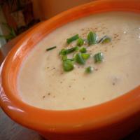 Cauliflower White Cheddar Soup image
