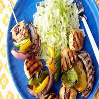 Sesame Chicken and Pepper Kabobs image