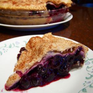 Deep Dish Blueberry Pie! image