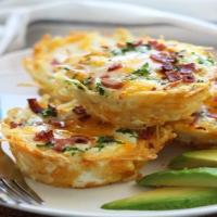 Baked Eggs with Hash Browns and Canadian Bacon Recipe - (4.5/5)_image