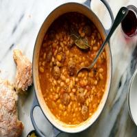 Herbed White Bean and Sausage Stew_image