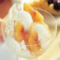 Peach Custard Ice Cream_image
