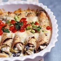 Creamy Chicken Enchiladas Heart friendly_image