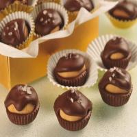 Dark Chocolate Peanut Butter Candies image