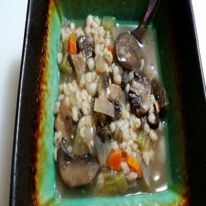 Mushroom Barley Soup-Slow Cooker_image