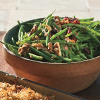 Green Beans with Toasted Walnuts and Dried-Cherry Vinaigrette_image