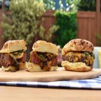 BBQ Western Bacon Beer Can Burger_image