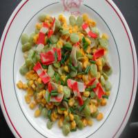Baby Lima Beans and Corn in Chive Cream image