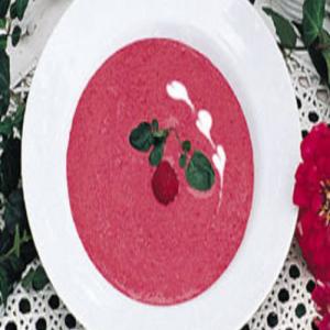 Chilled Raspberry Soup image