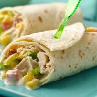 Chicken Fajita Salad Wraps Recipe - (4.4/5) image
