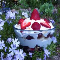 Fruit and Cream Layered Salad_image
