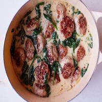 Thai-Inspired Chicken Meatball Soup image
