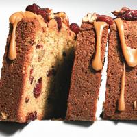 Espresso Pound Cake with Cranberries and Pecans image