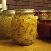 Bread and Butter Squash pickles image