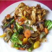 Green Veggie Stir Fry with Mushrooms_image