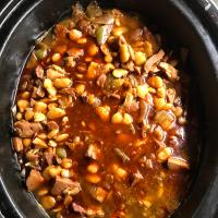 Slow Cooker Southern Lima Beans and Ham image
