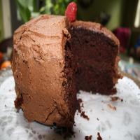 Chocolate Raspberry Mocha Layer Cake image
