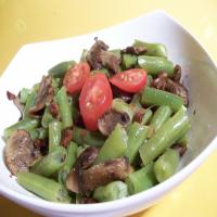 Haricot Verts (Green Beans) , Wild Mushrooms With Hazelnuts image